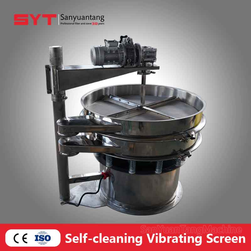 Self-cleaning Round Vibrating Screen